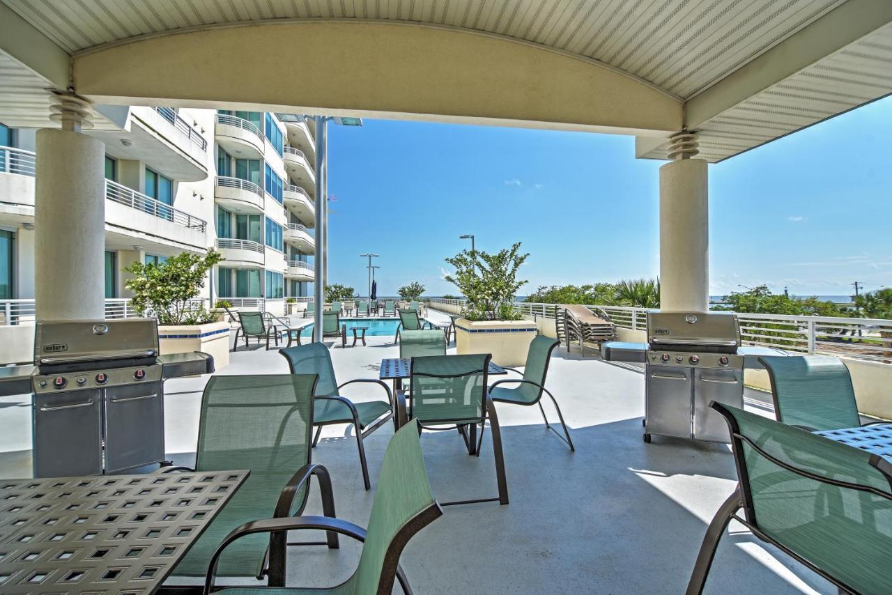 Beachside Biloxi Club Condo Balcony With Ocean View Ngoại thất bức ảnh