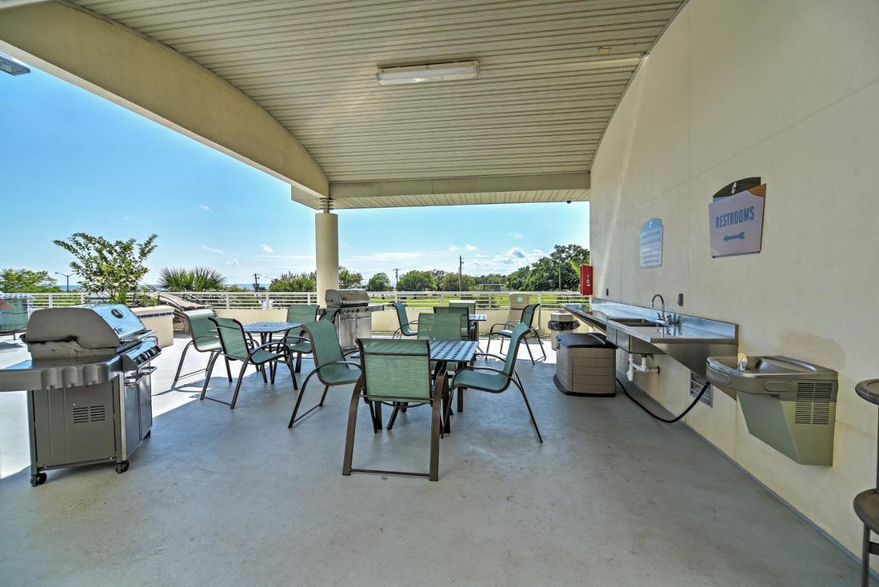 Beachside Biloxi Club Condo Balcony With Ocean View Ngoại thất bức ảnh